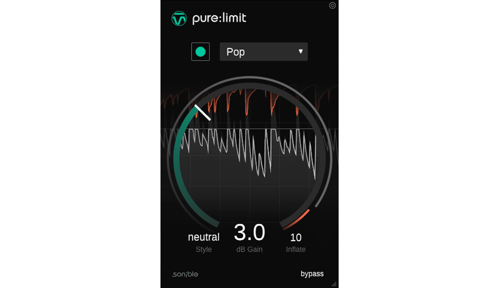 pure:limit with gain reduction